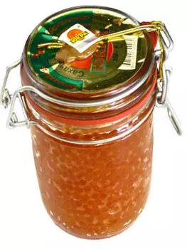 Икра лососевая зернистая 350 г ст/б юкра