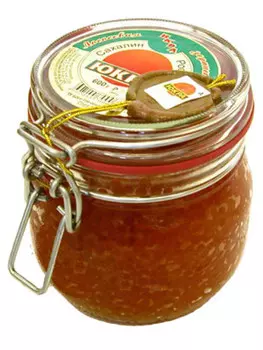 Икра лососевая зернистая 600 г ст/б юкра