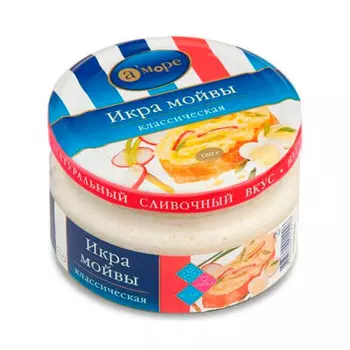 Икра мойвы а море 180г классическая
