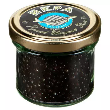 Икра осетровая зернистая 100г ст/б