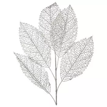 Изделие декоративное ветка 60см Lefard серебро 241-2218