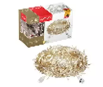 Электрогирлянда-конструктор вегас нить 48 теплых ламп прозрачный провод 5 м 55000