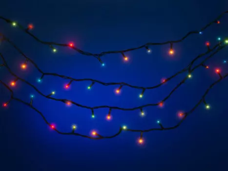 Электрогирлянда сноумен 412 см 50 ламп е60001