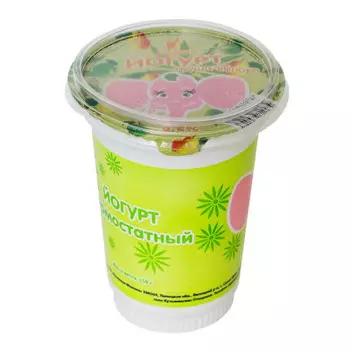 Йогурт 350г 2,5% груша-яблоко стакан кузминки- молоко