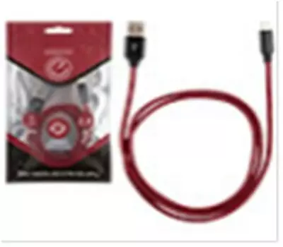 Кабель Energy usb/lightning, цвет - красный