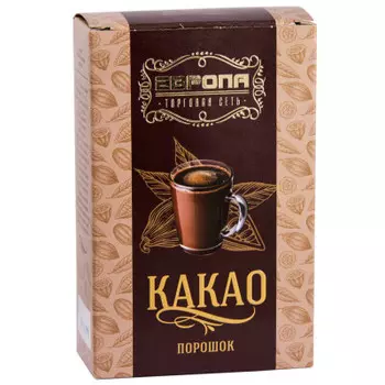 Какао Европа 100 г к/у