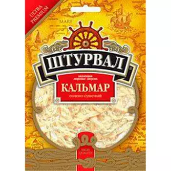 Кальмар штурвал 36 г солено-сушеный
