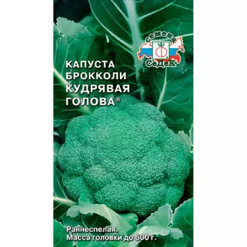 Капуста броколли кудрявая голова 0,1г