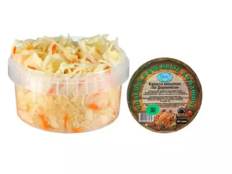 Капуста квашеная ферэльгам 500г деревенская