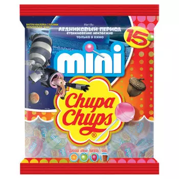 Карамель Chupa-Chups мини 90г ассорти вкусов