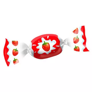 Карамель клубника со сливками с молочной начинкой невский кондитер