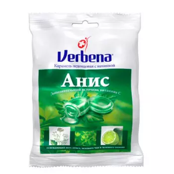 Карамель леденцовая 60г вербена анис
