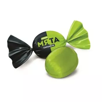 Карамель мини мята рот фронт