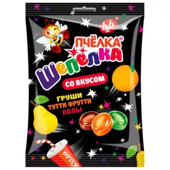 Карамель пчелка шепелка 180г груша Tutti-Frutti кола B and B