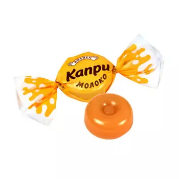 Карамель рошен капри молоко