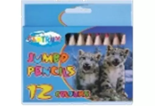 Карандаши 12цв центрум джамбо 80586