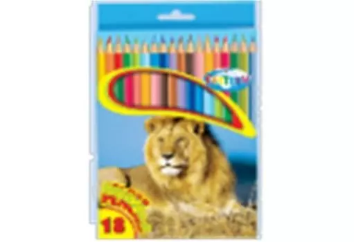 Карандаши 18цв центрум длинные 80170