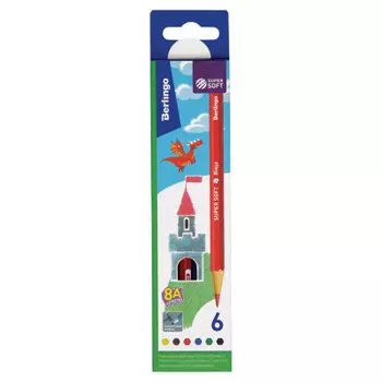 Карандаши 6 цв берлинго замки европодвес 297229