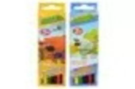 Карандаши 6цв мимимишки трехгранные заточенные с15671