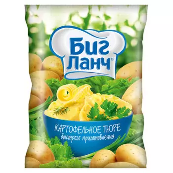 Картофельное пюре Биг Ланч 250г б/п