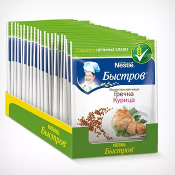 Каша быстров 38 г гречка с курицей