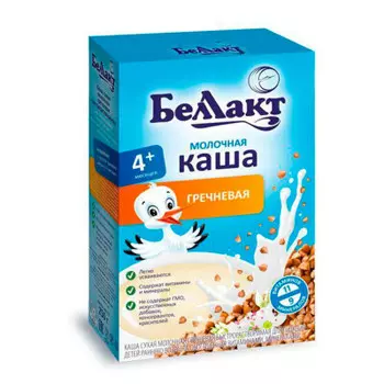 Каша молочная гречневая БелЛакт с 4 месяцев 200г