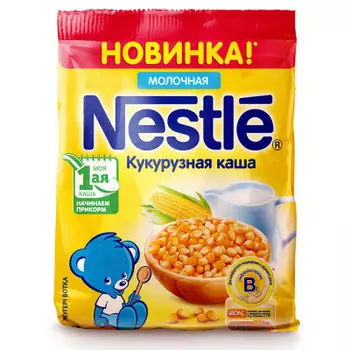 Каша нестле 200г молочная кукурузная с 5 месяцев