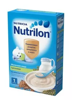 Каша нутрилон 225г молочная гречневая с 4 месяцев