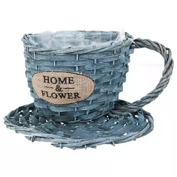 Кашпо 12*13*10см для декоративных цветов