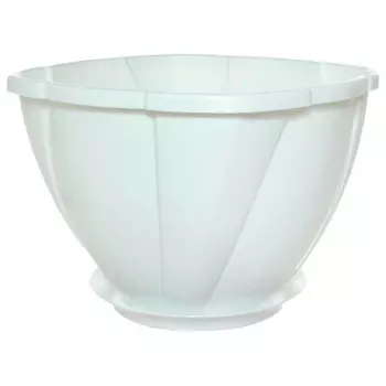 Кашпо д/цветов глория д29мм 6,0л с поддоном снежно-белый ас 28401000