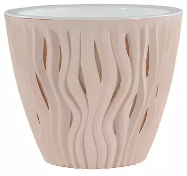 Кашпо для цветов вдохновение д18 см 4.5 л пудровый bmc