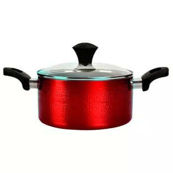 Кастрюля 2.9 л витесс кармина с крышкой vs-4254