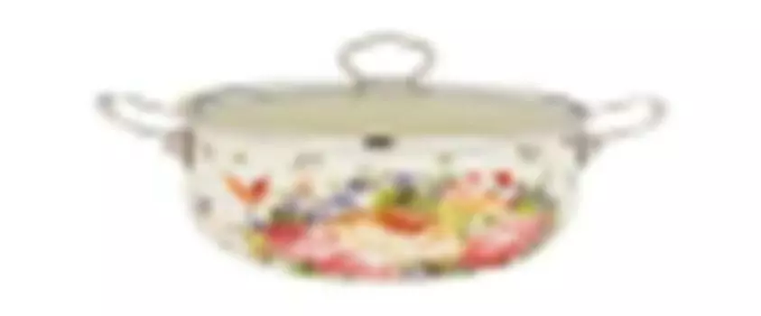 Кастрюля 3.0 л агнесс эмалированная стеклянная крышка 915-101