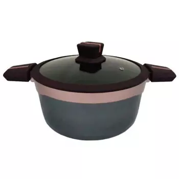 Кастрюля 4.7 л Absolut Home сирень индукционное дно tm-ts24 cm.