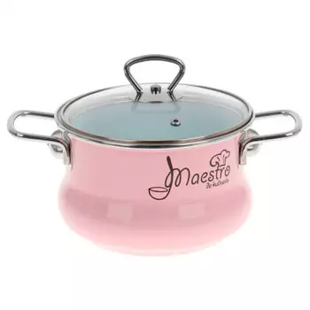 Кастрюля 4л Vitross maestro розовая 8so205s