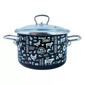 Кастрюля 5.5 л аппетит ферма