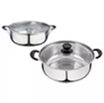 Кастрюля 5.5 л промо нержавеющая сталь