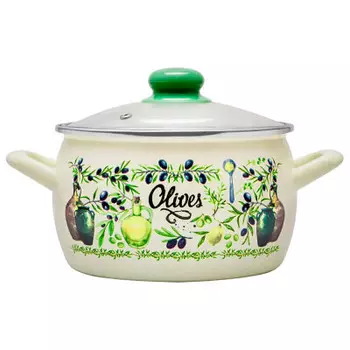 Кастрюля 7,5л Метрот олива