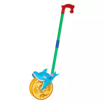 Каталка BESTценник акула с ручкой 1348