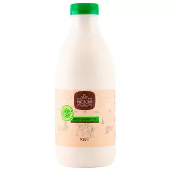 Кефир деревня масловка 930г 2,5% пэт