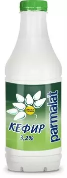 Кефир пармалат 930 мл 3, 2% пл/б бмк