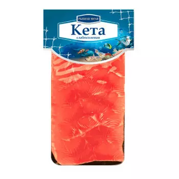 Кета рыбная миля 150г ломтики с/с в/уп