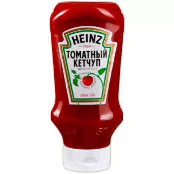Кетчуп Heinz 570г томатный пл/бут