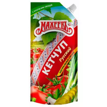 Кетчуп махеевъ 500 г русский дой-пак
