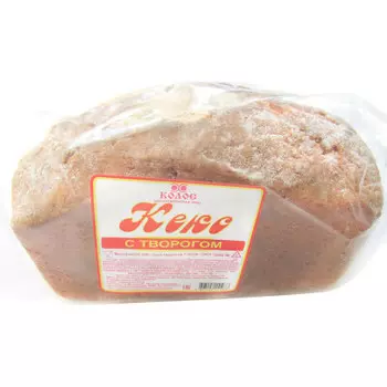 Кекс с творогом 300 г колос