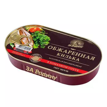 Килька За родину 175г обжаренная в т/с ж/б ключ