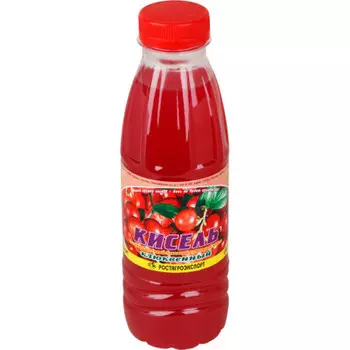 Кисель 500г клюквенный пл/бут раэ