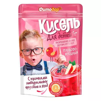 Кисель Фитодар 150г детский плодово-ягодный