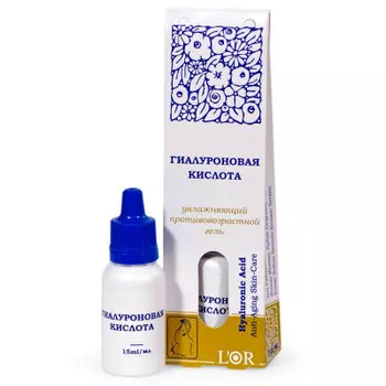 Кислота гиалуроновая лор 15 мл