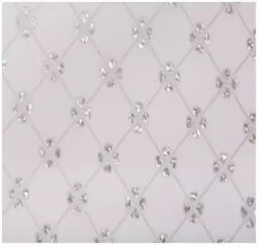 Клеенка силиконовая декорелле 049 серебро размер 1,0*20м